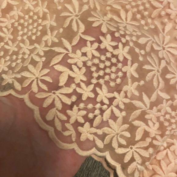 Peachy pink lace shorts - Picture 2 of 5